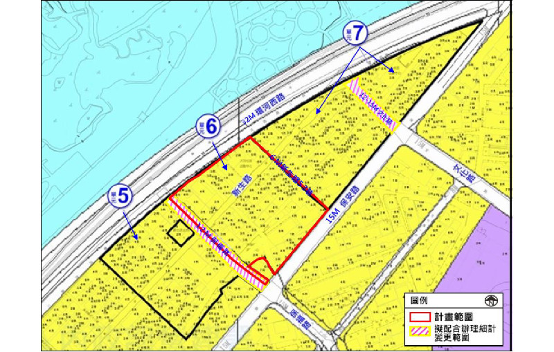 都市計畫變更構想圖