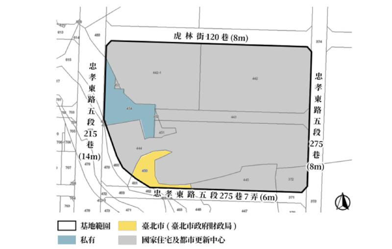 土地權屬分布圖