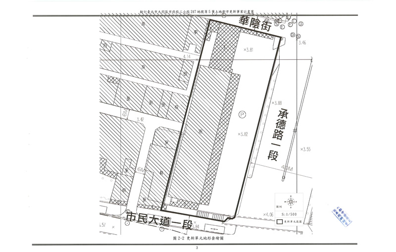 更新單元範圍圖