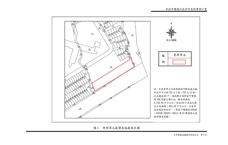 更新單元範圍圖