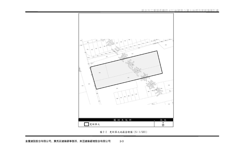 更新單元範圍圖