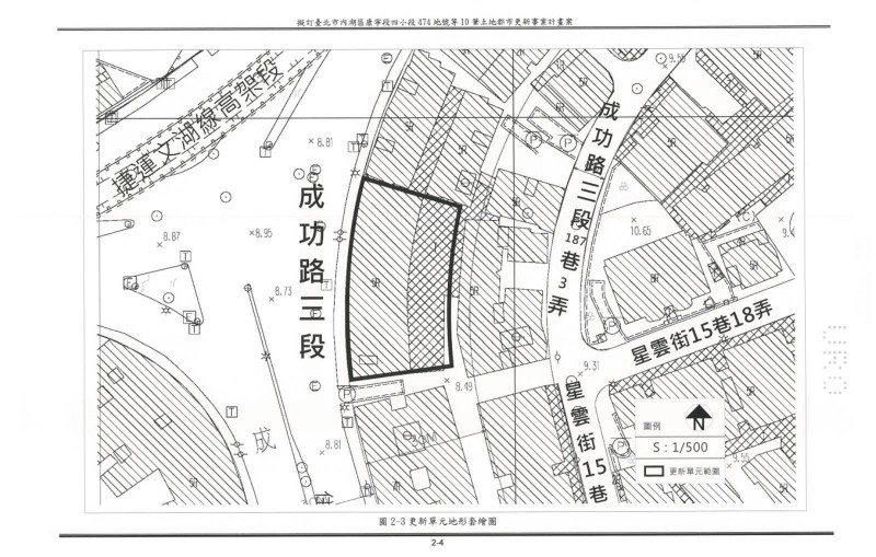 更新單元範圍圖